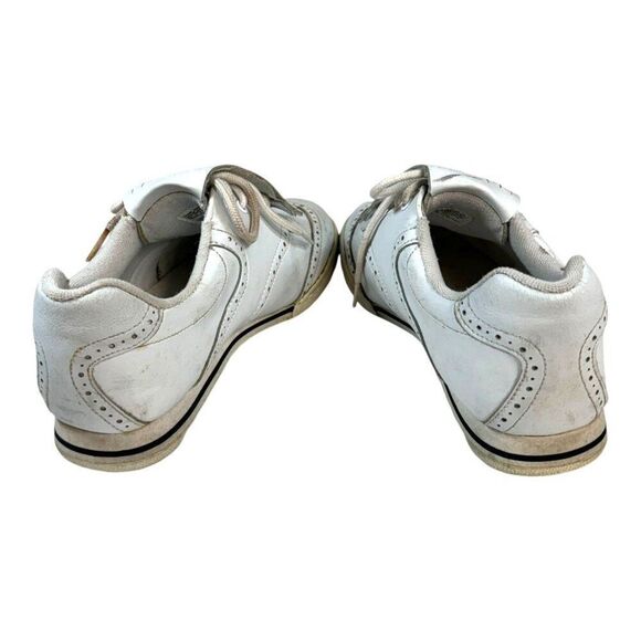 MacGregor Vintage Womens White Golf Saddle Shoes Size 7.5 With Vintage Box EUC - Picture 6 of 9